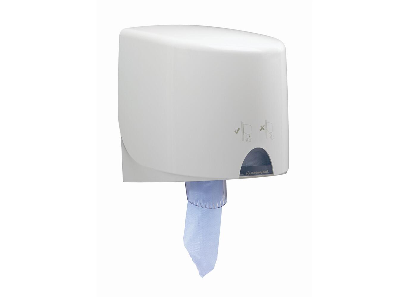 Aquarius™ Centrefeed Roll Wiper Dispenser 7017 – White - 7017