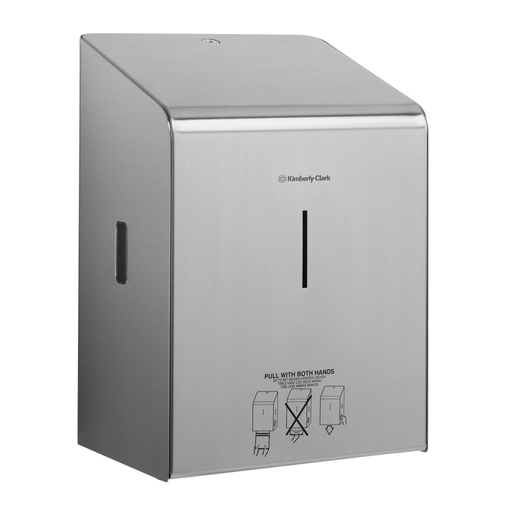 Kimberly-Clark Professional™ Rolled Hand Towel Dispenser 8976 - Stainless Steel - 8976