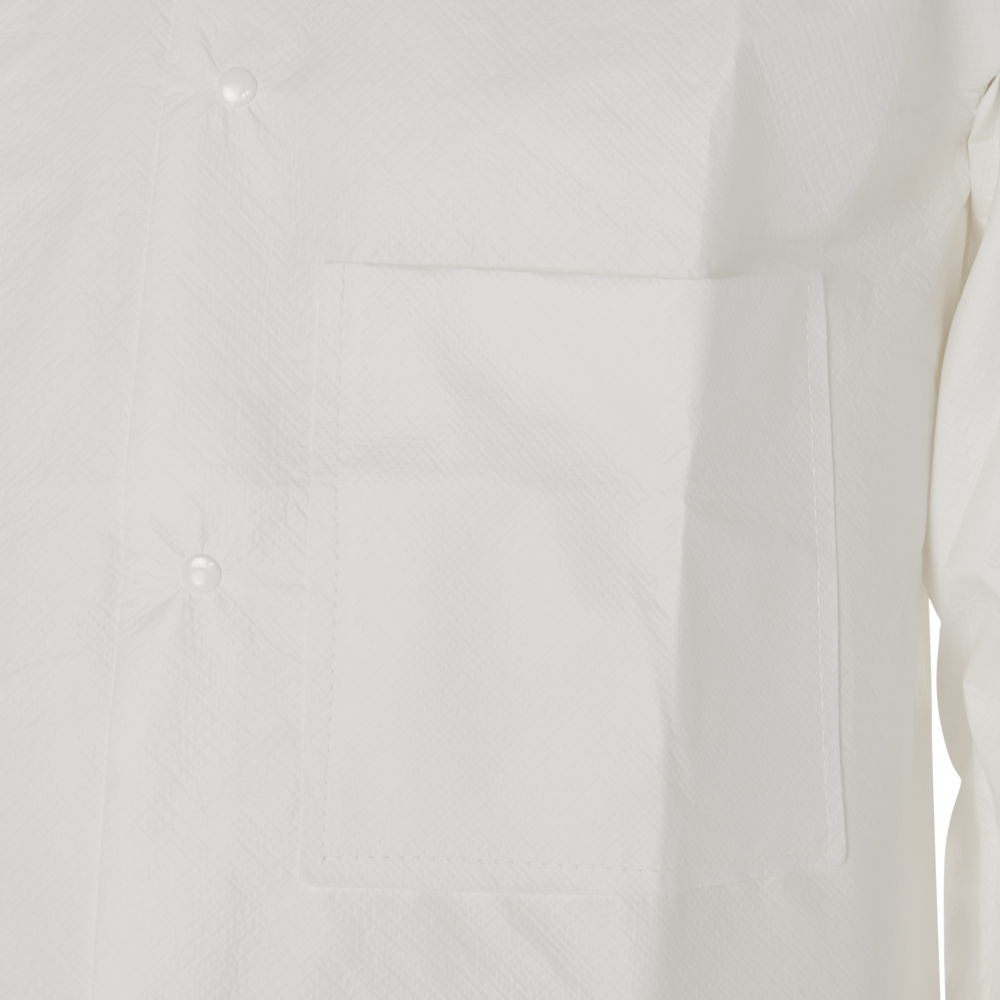 Kimtech™ A7 P+, Laboratory Coat 97700 - White, S, 1x15 (15 total) - 97700