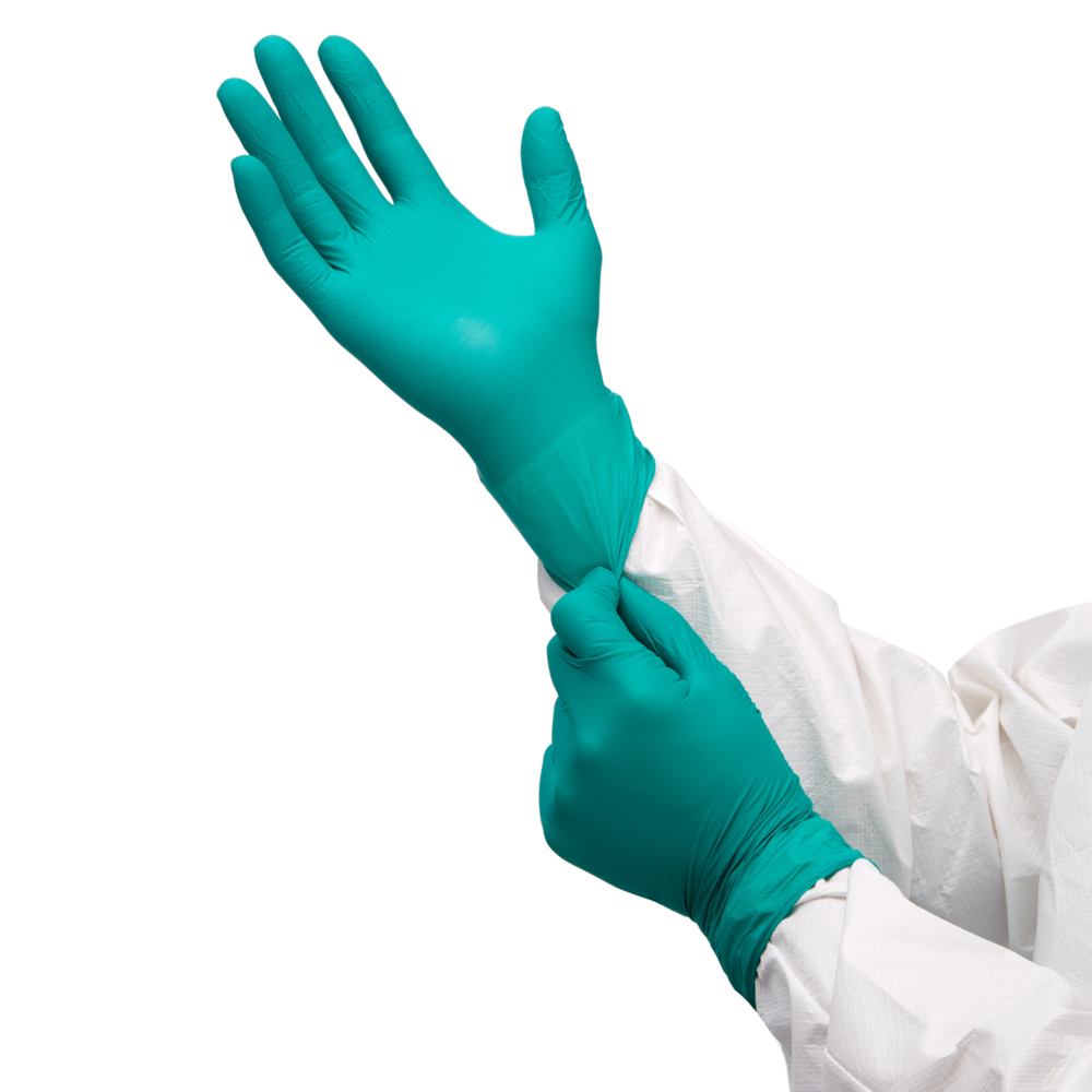 Kimtech™ Green Nitrile Ambidextrous Gloves 99850 - Green, XS, 6x250 (1,500 gloves) - 99850