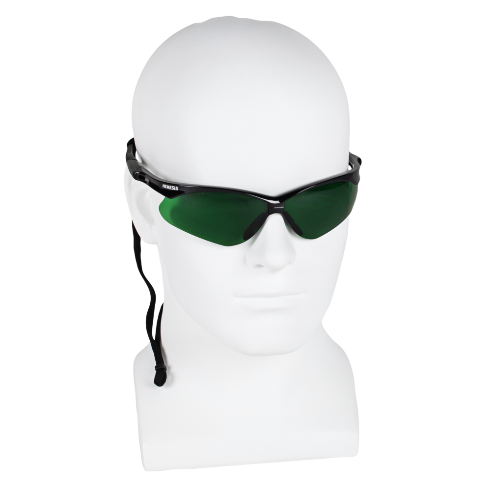 KleenGuard® V30 Nemesis IR/UV 3.0 Lens Eyewear 25692 - 12 x green Lens, universal glasses per pack - 25692