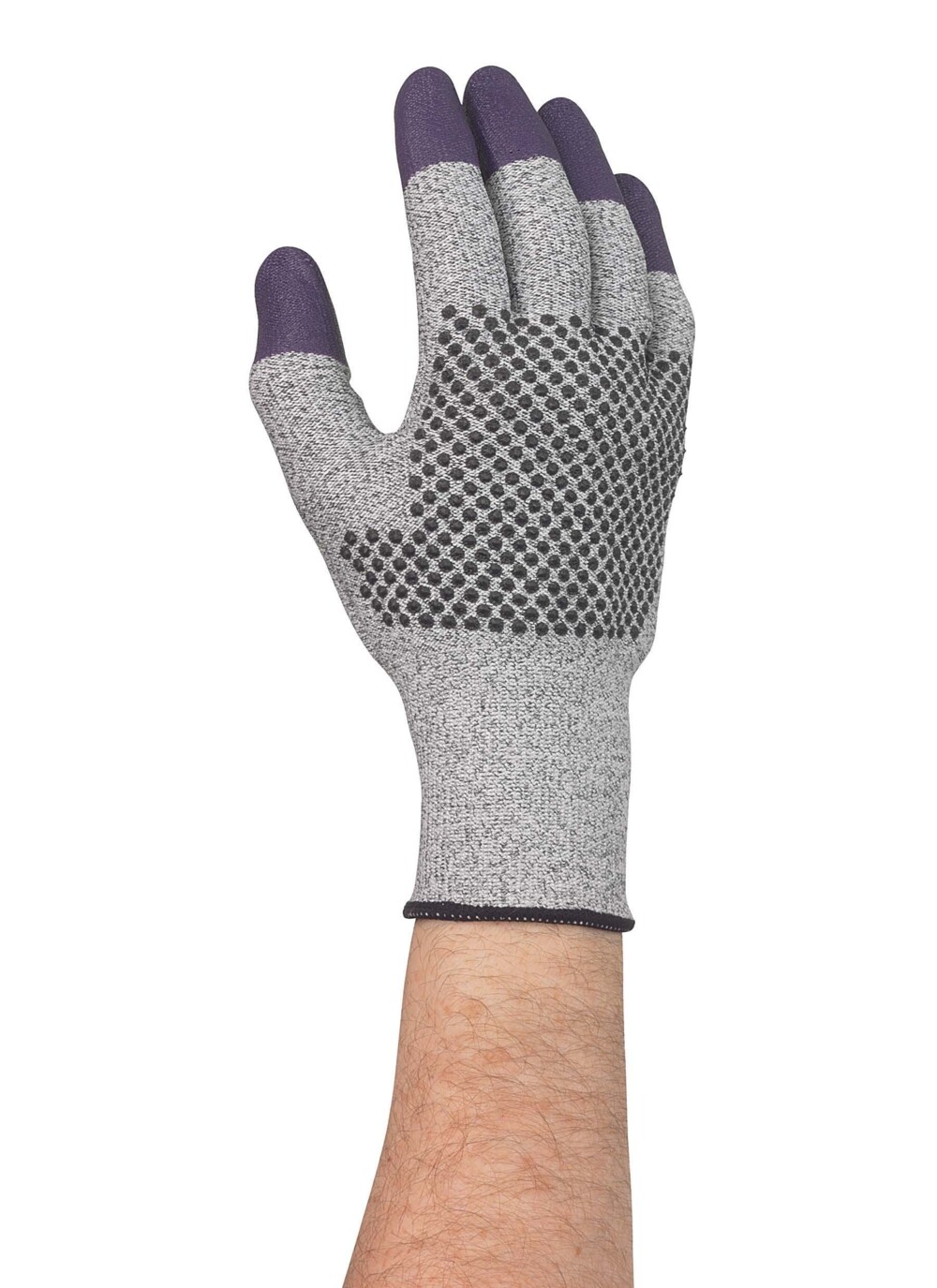 KleenGuard® G60 Endurapro™ Dual Grip Purple Nitrile™ Gloves 97431 Grey & Purple, 8, 1x12 (12 gloves) - 97431