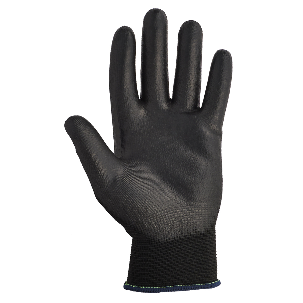 KleenGuard® G40 Polyurethane Coated Hand Specific Gloves 13840 - Black, 10, 5x12 pairs (120 gloves) - 13840