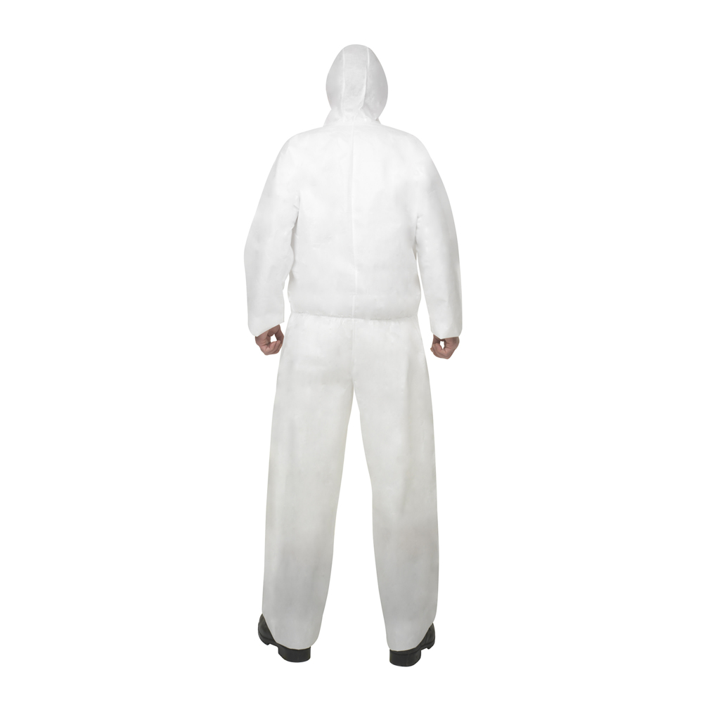 KleenGuard® A20+ Breathable Particle Protection Hooded Coveralls 95150 - White, S, 1x25 (25 total) - 95150