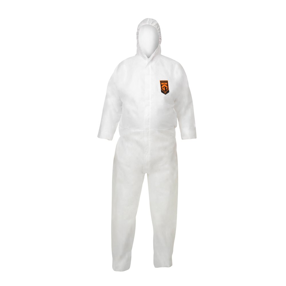 KleenGuard® A20+ Breathable Particle Protection Hooded Coveralls 95170 - White, L, 1x25 (25 total)