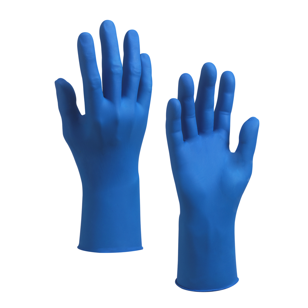 KleenGuard® G10 Nitrile Ambidextrous Gloves 90097 - Blue, M, 10x200 (2,000 gloves) - 90097