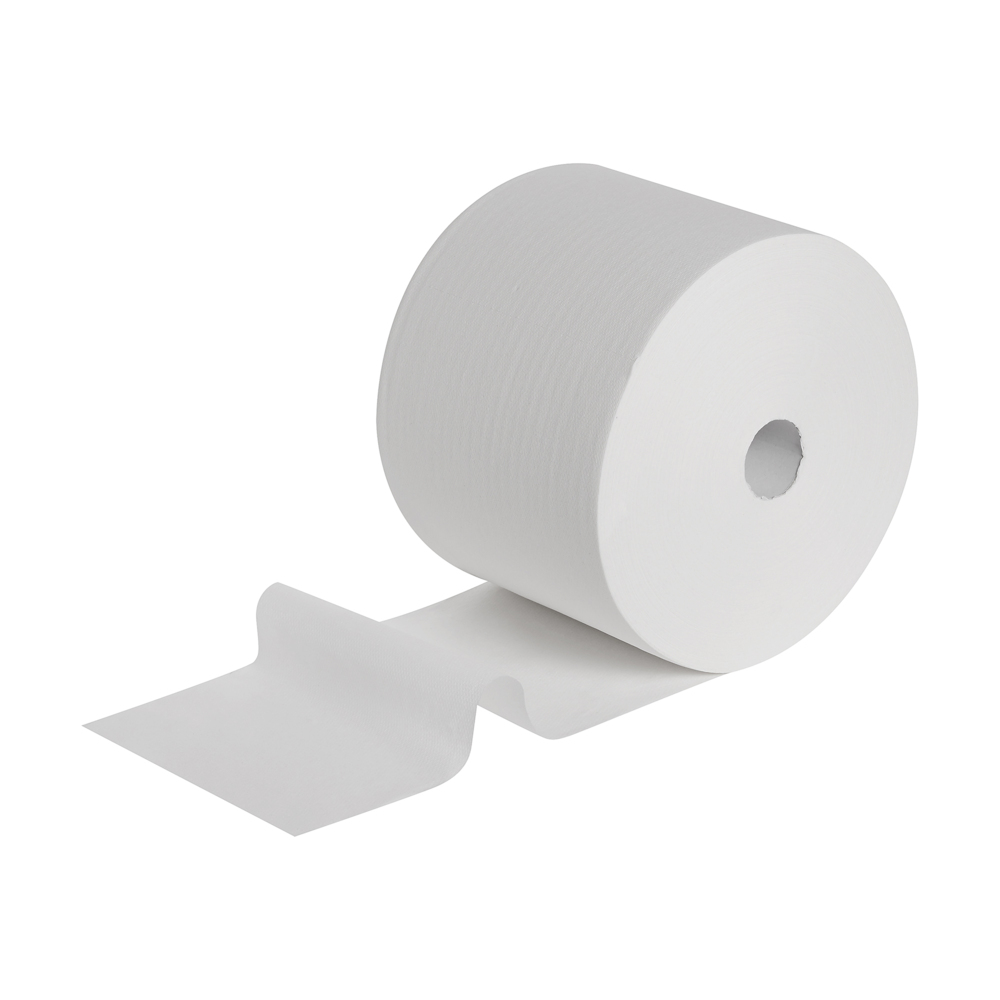 WypAll® L10 Extra Wiper Roll 7141 - Large Roll Wiping Paper - 1 Roll x 1,500 White Paper Wipers - 7141