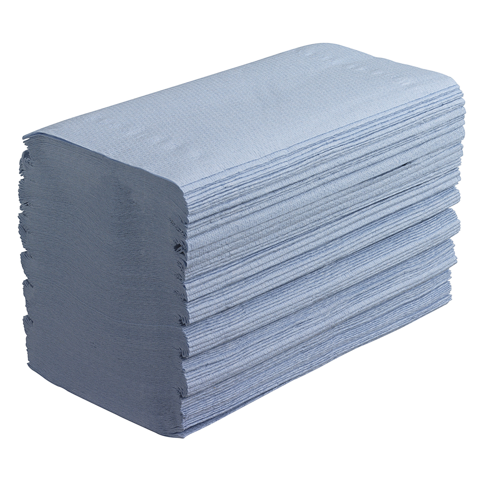 Scott® Control™ Performance Interfolded Hand Towels 6664 - 15 packs x 212 blue, 1 ply sheets, medium. - 6664