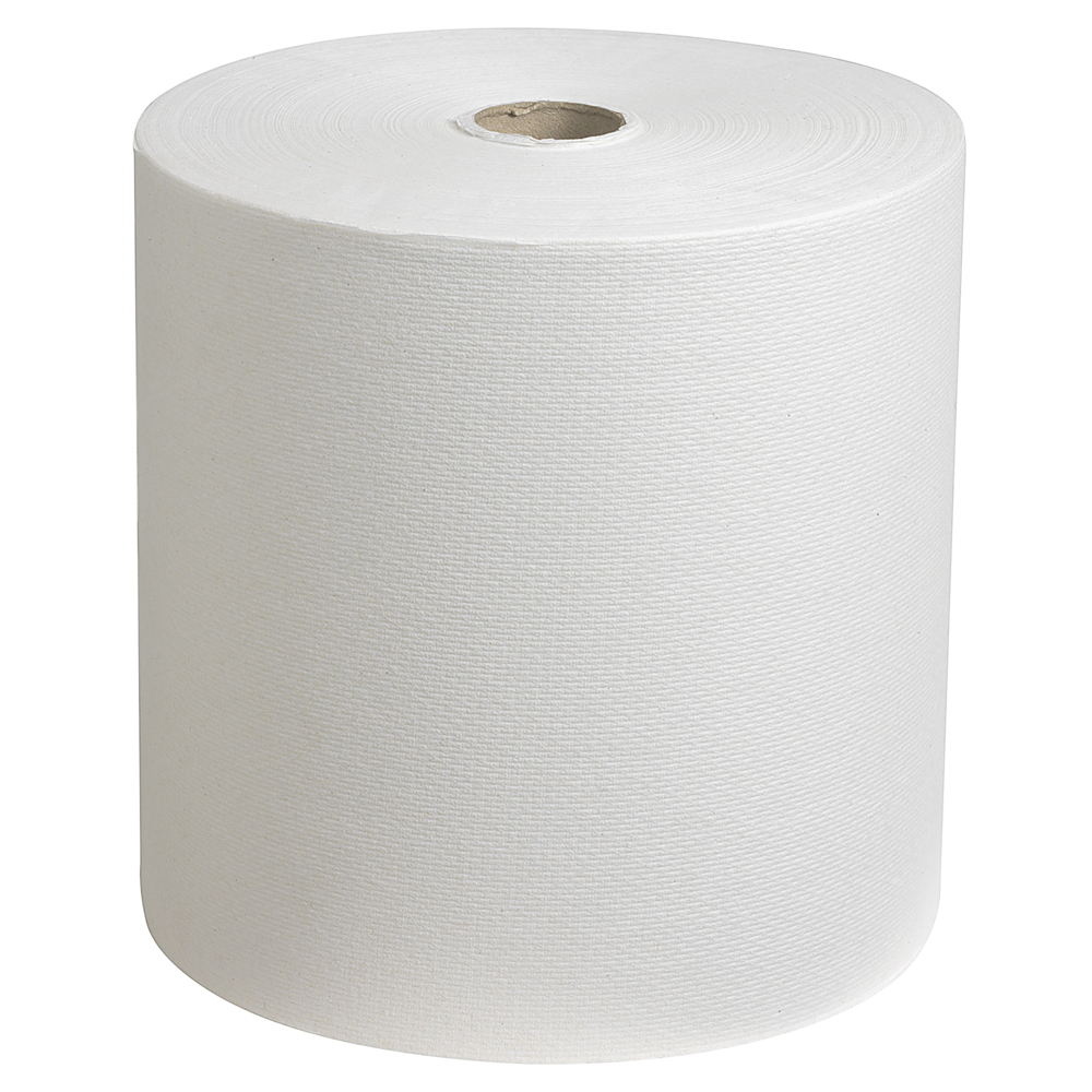Scott® Rolled Hand Towels 6667 - 6 x 304m white, 1 ply rolls - 6667
