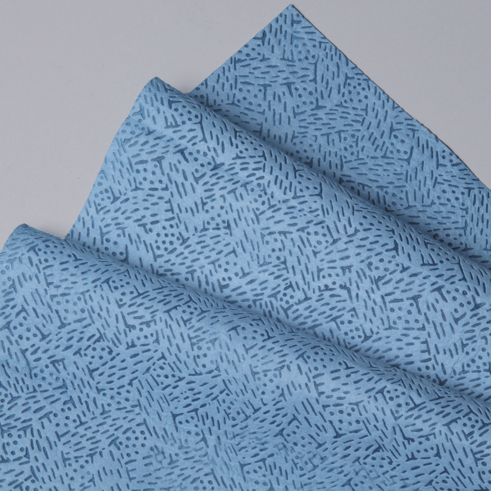 Kimtech® Process Wipers 7643 - 1 roll x 500 large, blue cloths - 7643