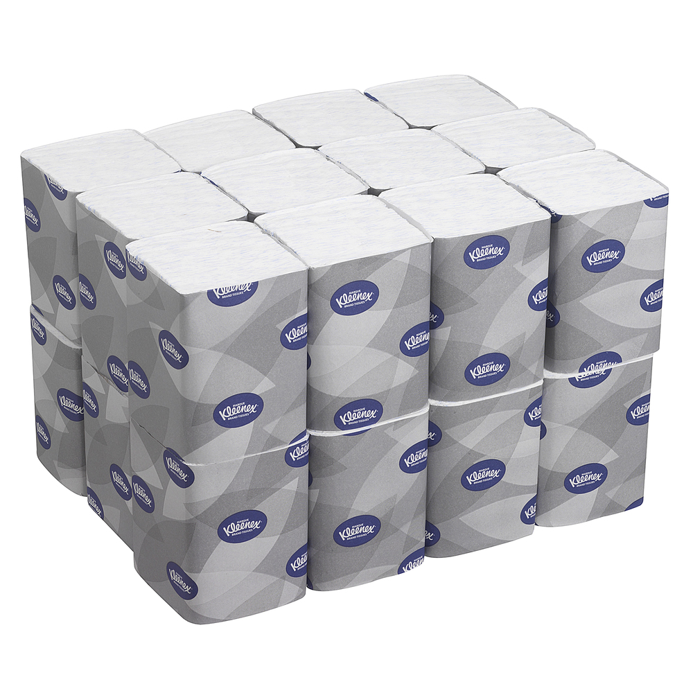 Kleenex® Premier Folded Toilet Tissue 8407 - White, 2 ply, 24x200 (4,800 sheets) - 8407