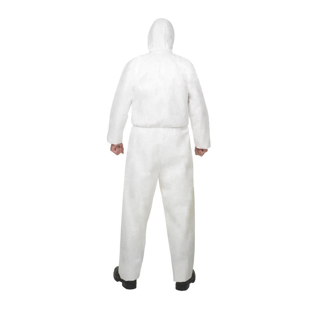 KleenGuard® A40 Liquid & Particle Protection Hooded Coveralls 97940 - White, 2XL, 1x25 (25 total) - 97940