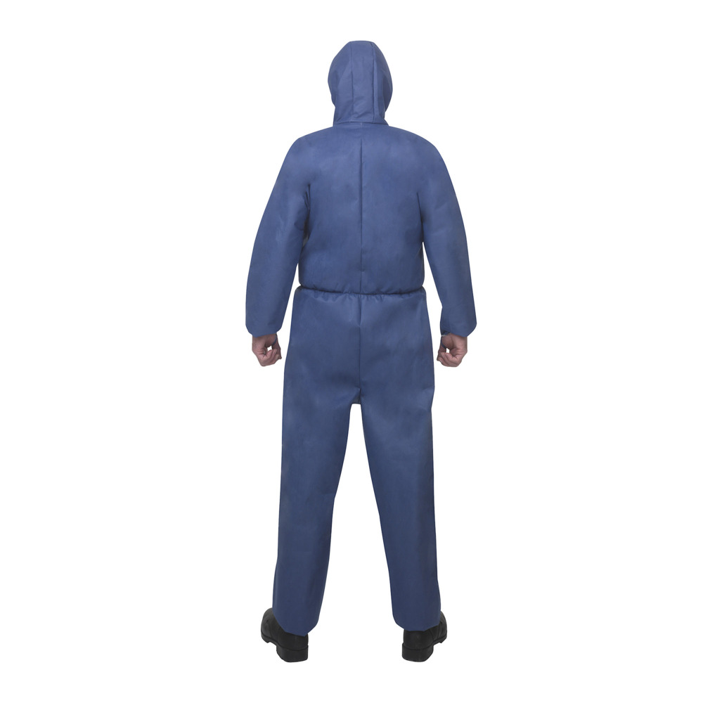 KleenGuard® A50 Breathable Splash & Particle Protection Hooded Coveralls 96920 - PPE - 20 x 3XL, Blue Protective Coveralls - 96920