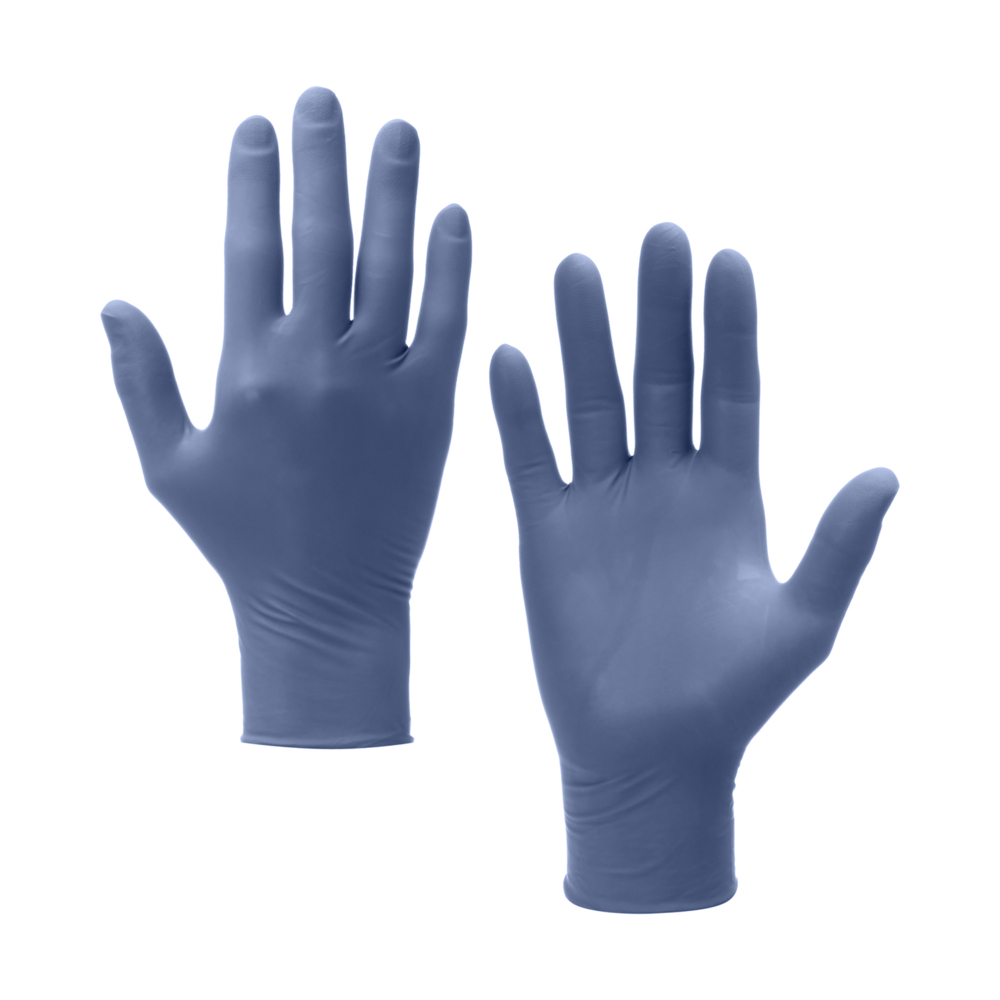 Kimtech™ Opal™ Nitrile Ambidextrous Gloves 62883 - Dark Blue, L, 10x200 (2,000 gloves), length 24 cm - 62883